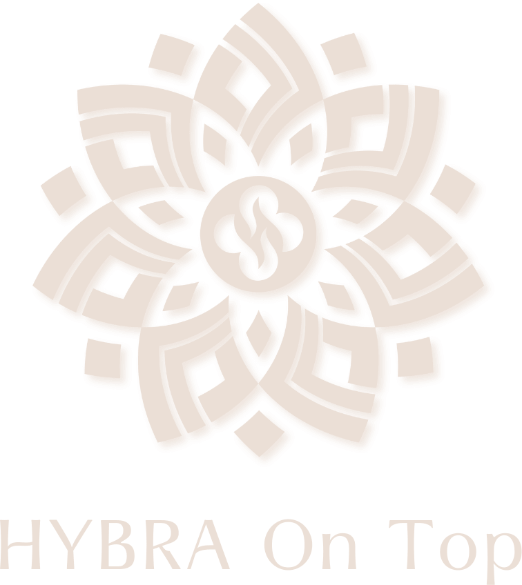 HYBRA ON TOP logo